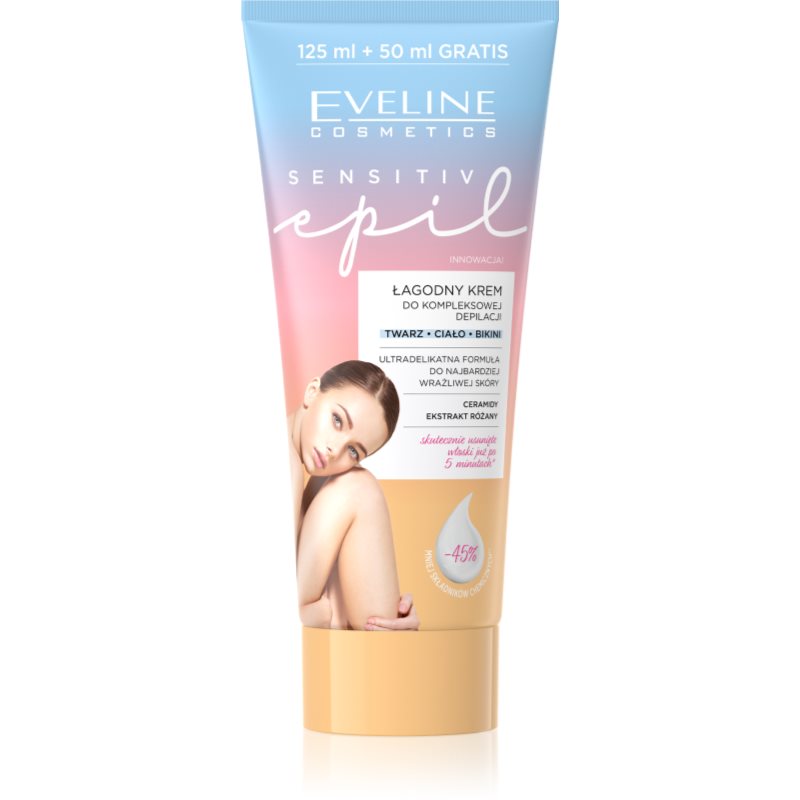 Eveline Cosmetics Sensitive Epil depilační krém na tělo 175 ml - parfo.cz