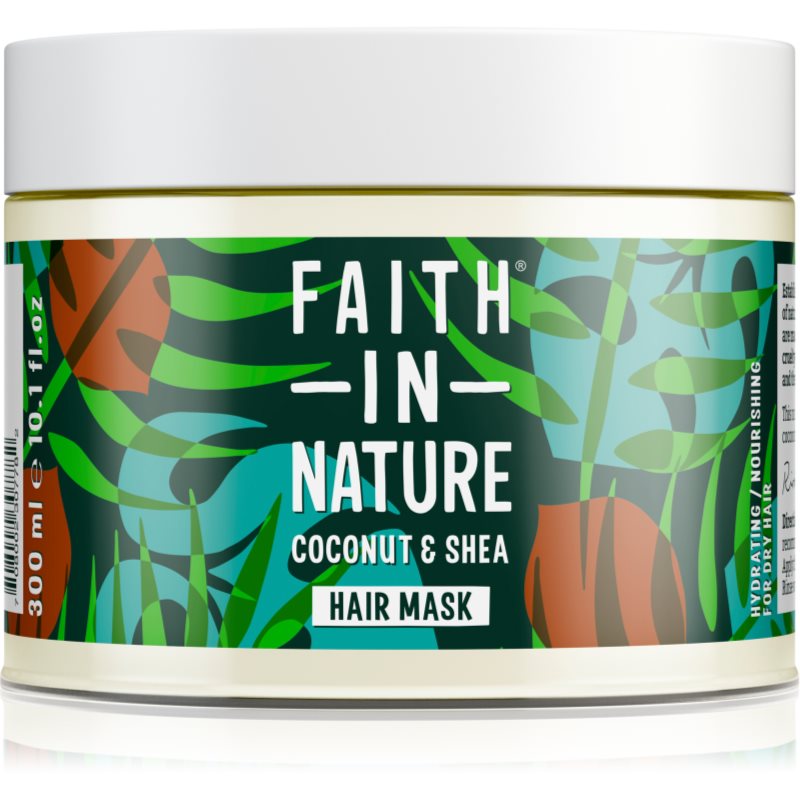 Faith In Nature Coconut & Shea hydratační maska pro suché a poškozené vlasy 300 ml - parfo.cz