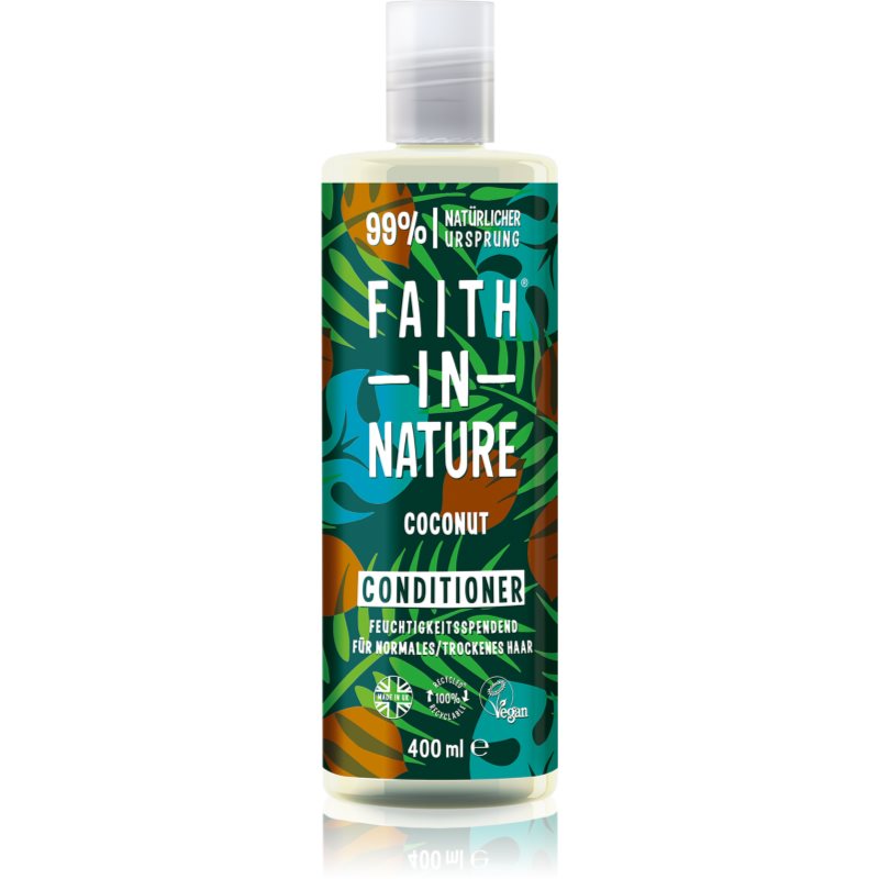 Faith In Nature Coconut hydratační kondicionér pro normální až suché vlasy 400 ml - parfo.cz