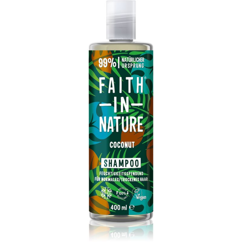 Faith In Nature Coconut hydratační šampon pro normální až suché vlasy 400 ml - parfo.cz