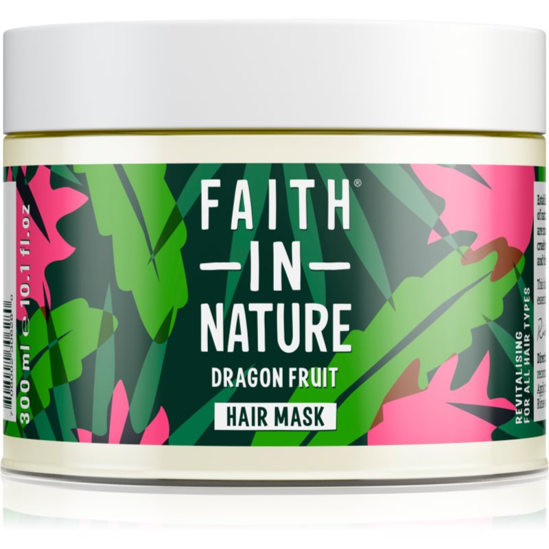 Faith In Nature Dragon Fruit revitalizační maska pro poškozené vlasy 300 ml - parfo.cz