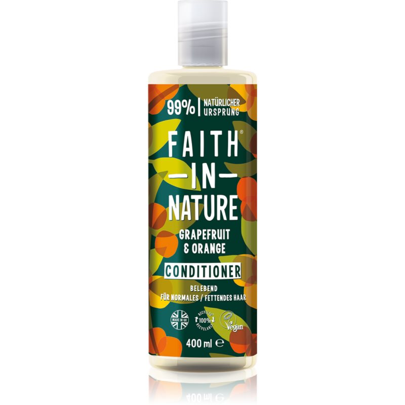 Faith In Nature Grapefruit & Orange přírodní kondicionér pro normální až suché vlasy 400 ml - parfo.cz