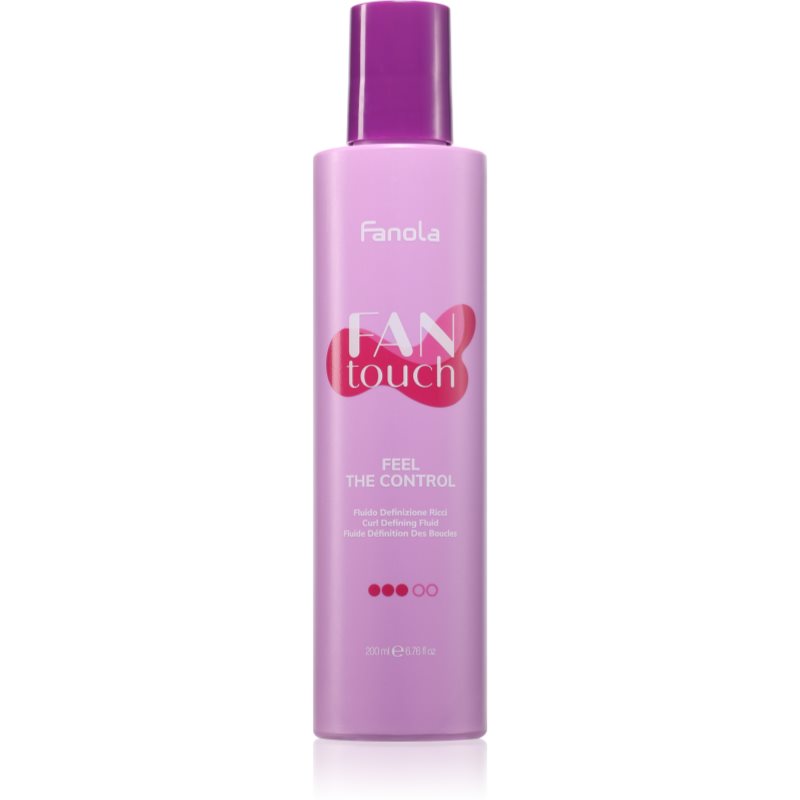 Fanola FAN touch Feel The Control fluid pro vytvarování vln 200 ml - parfo.cz