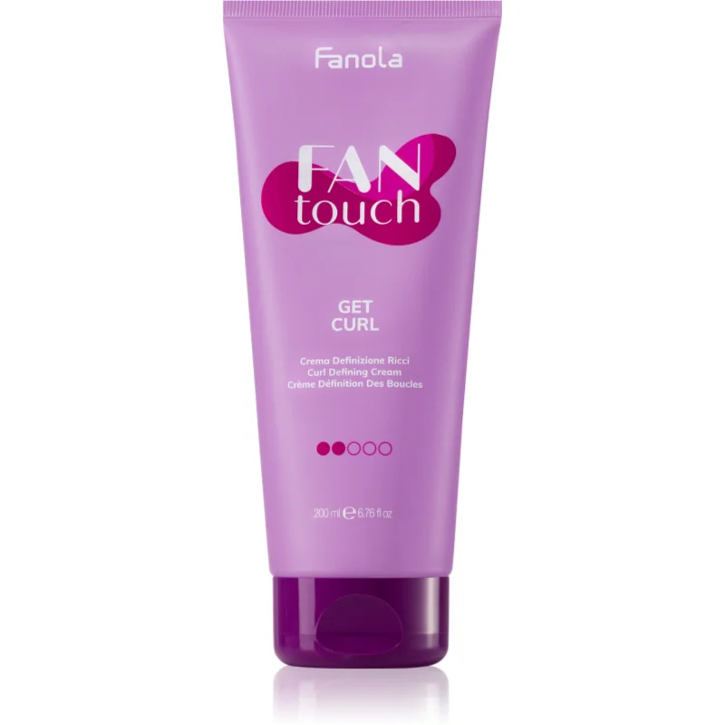 Fanola FAN touch krém na vlasy pro vlnité a kudrnaté vlasy 200 ml - parfo.cz