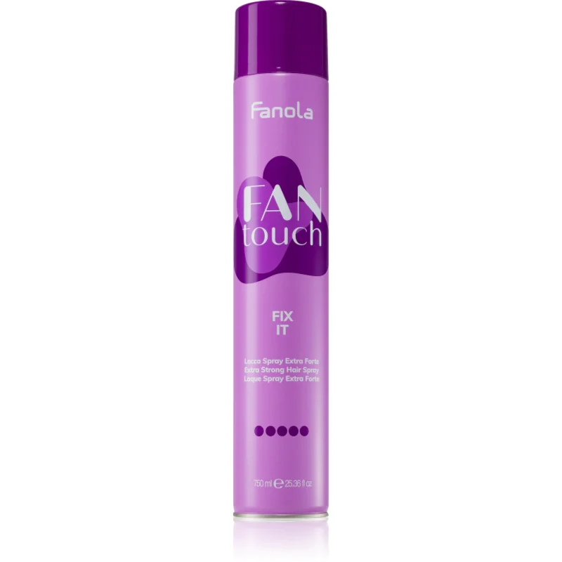 Fanola FAN touch silně tužicí lak na vlasy 750 ml - parfo.cz
