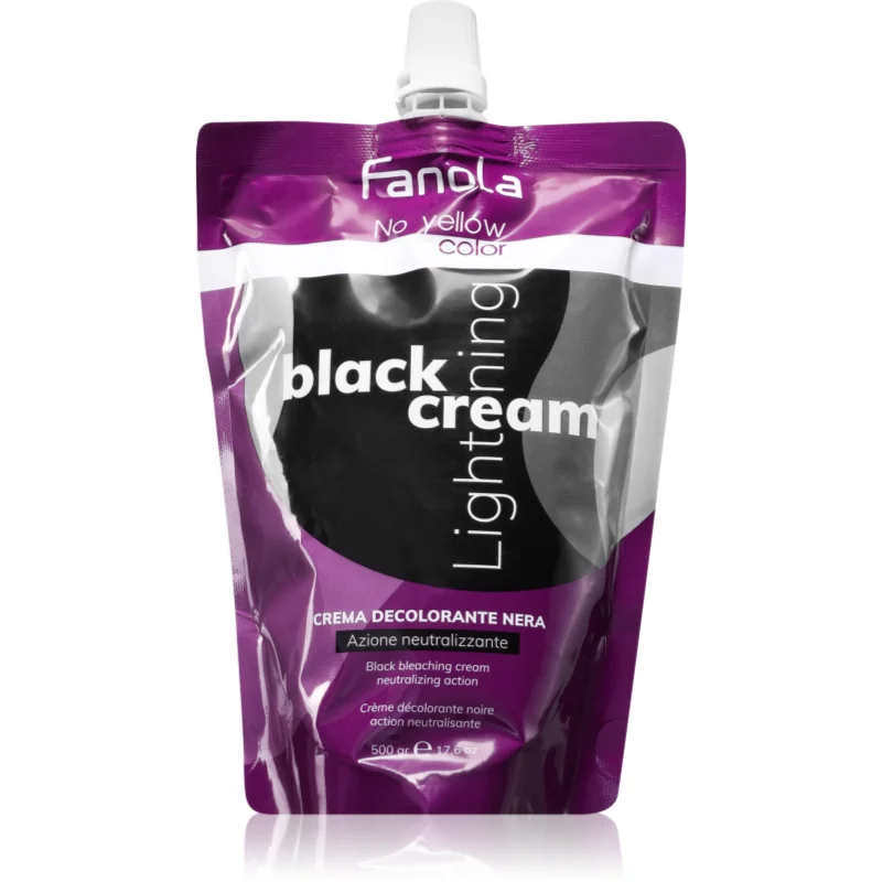 Fanola No Yellow odbarvovač neutralizující žluté tóny 500 g - parfo.cz