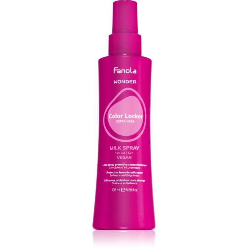 Fanola Wonder Color Locker Extra Care Milk Spray ochranné mléko ve spreji pro barvené vlasy 195 ml - parfo.cz