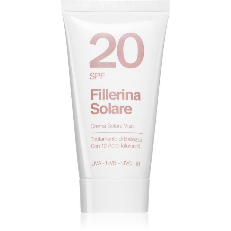 Fillerina Sun Beauty Face Sun Cream opalovací krém na obličej SPF 20 50 ml - parfo.cz
