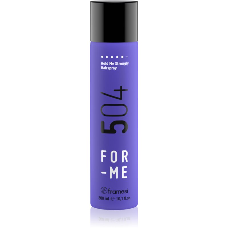 Framesi For-Me Finish lak na vlasy se silnou fixací pro strukturu a lesk 300 ml - parfo.cz