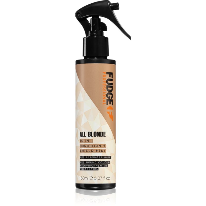 Fudge All Blonde 10 in 1 Condition & Shield Mist vyživující termoochranné mléko pro blond vlasy 150 ml - parfo.cz