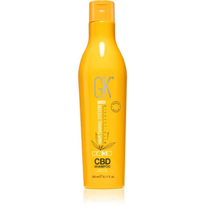 GK Hair CBD Shampoo intenzivně vyživující šampon s CBD 240 ml - parfo.cz