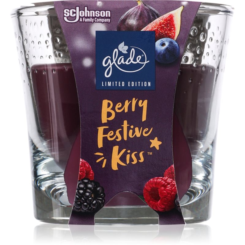 GLADE Berry Festive Kiss vonná svíčka 112 g - parfo.cz