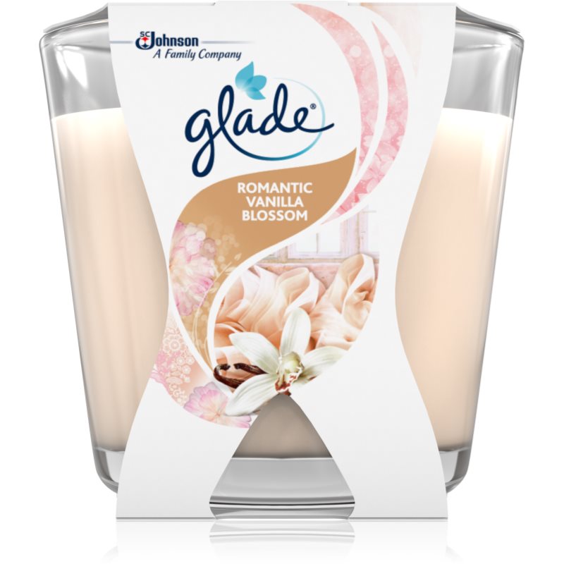 GLADE Romantic Vanilla Blossom vonná svíčka 70 g - parfo.cz