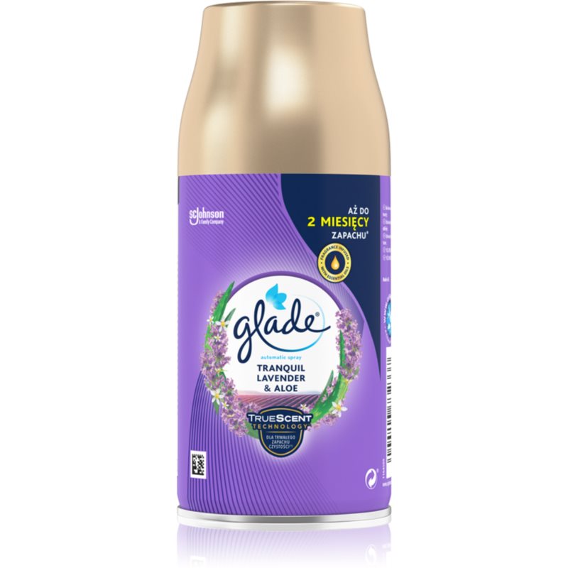 GLADE Tranquil Lavender & Aloe automatický osvěžovač vzduchu náhradní náplň 269 ml - parfo.cz