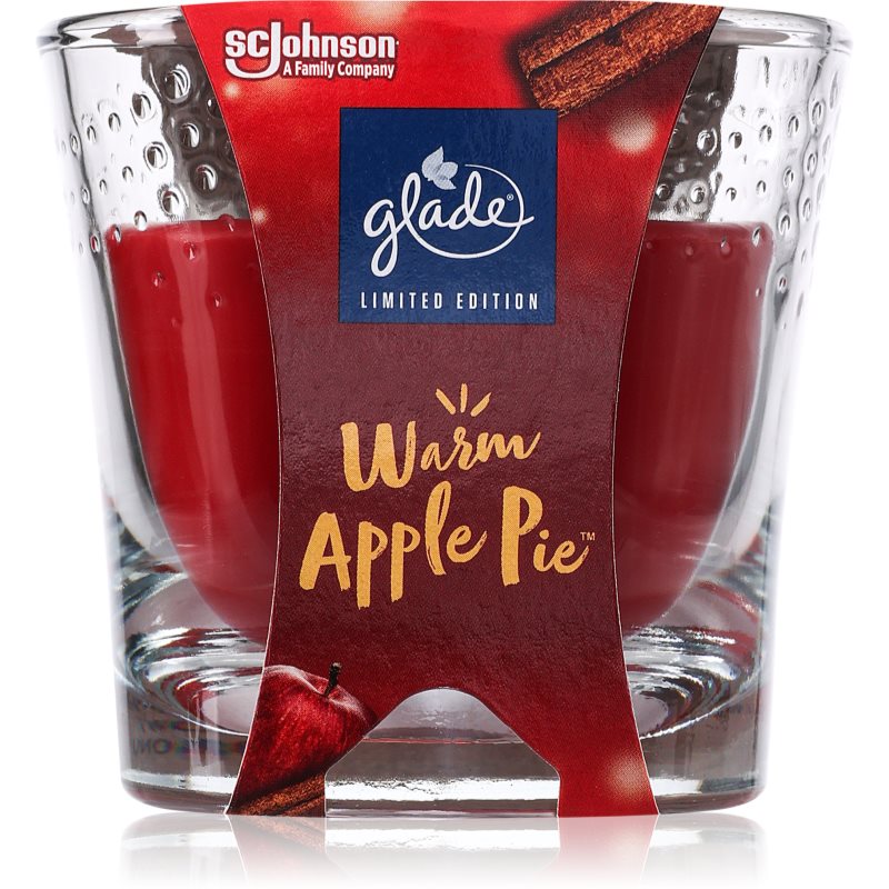 GLADE Warm Apple Pie vonná svíčka 112 g - parfo.cz