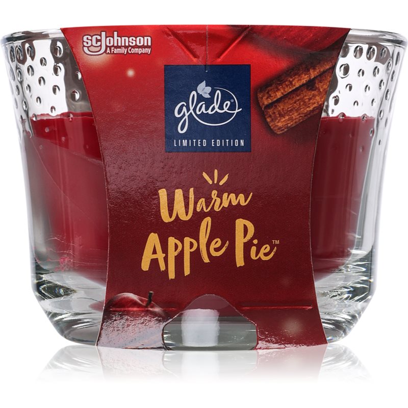 GLADE Warm Apple Pie vonná svíčka 204 g - parfo.cz