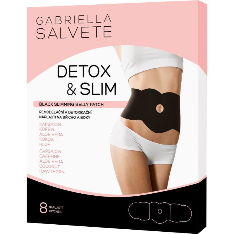 Gabriella Salvete Belly Patch Detox Slimming remodelační náplasti na břicho a boky 8 ks - parfo.cz