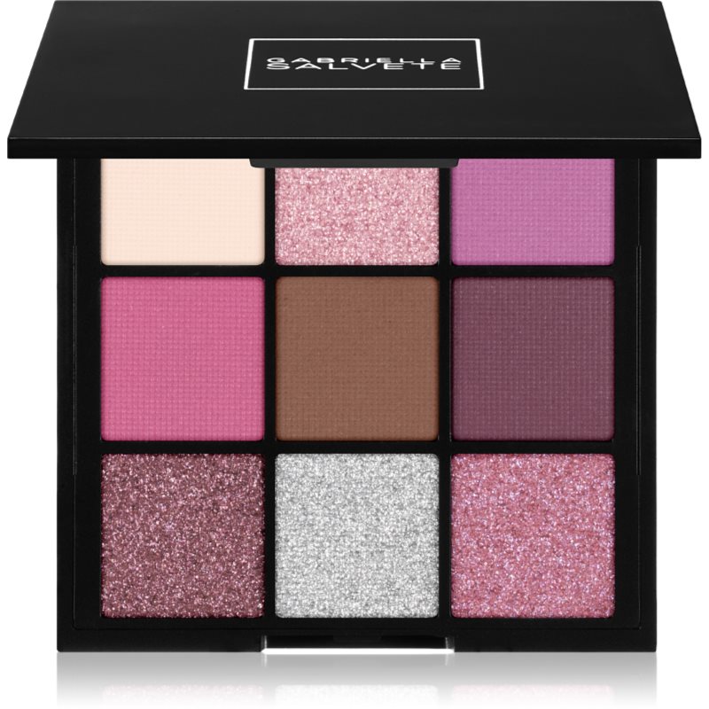 Gabriella Salvete Eyeshadow 9 Shades Palette paleta očních stínů odstín 01 Diamante 9 g - parfo.cz