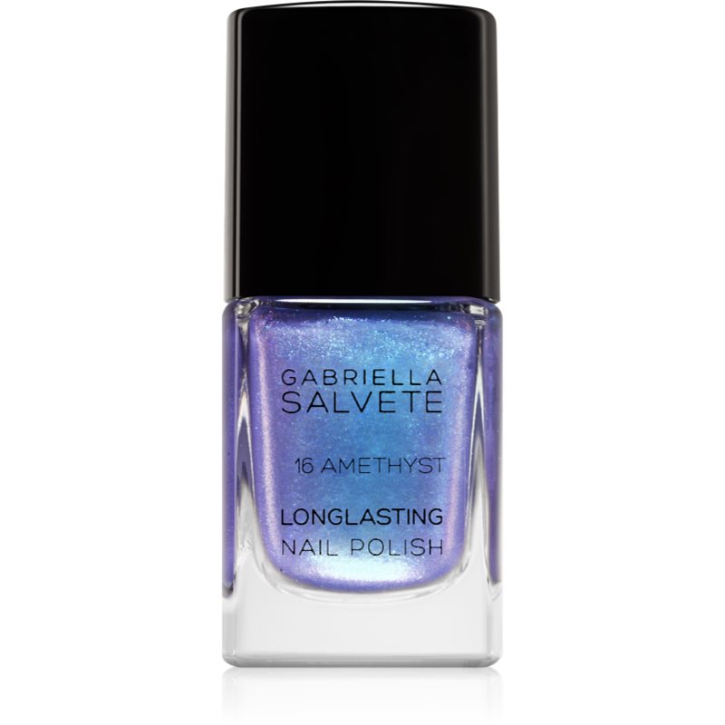 Gabriella Salvete Longlasting Enamel lak na nehty s holografickým efektem odstín 16 Amethyst 11 ml - parfo.cz