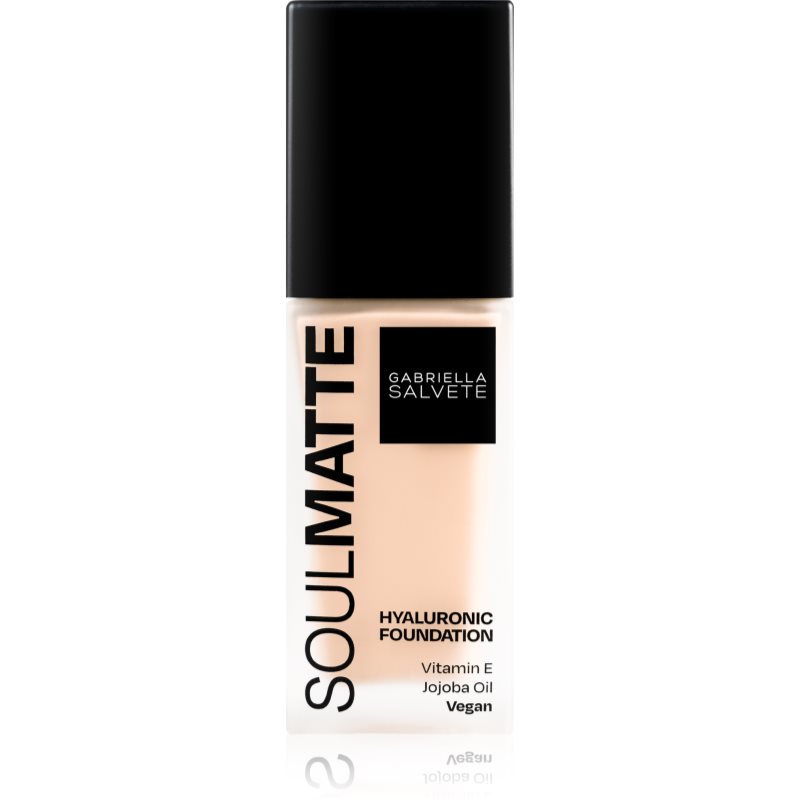 Gabriella Salvete SoulMatte dlouhotrvající make-up s matným efektem odstín 02W Ivory Warm 30 ml - parfo.cz