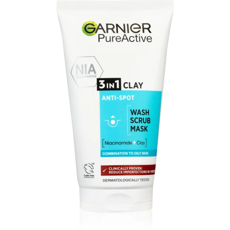 Garnier Pure čisticí peeling 3 v 1 150 ml - parfo.cz