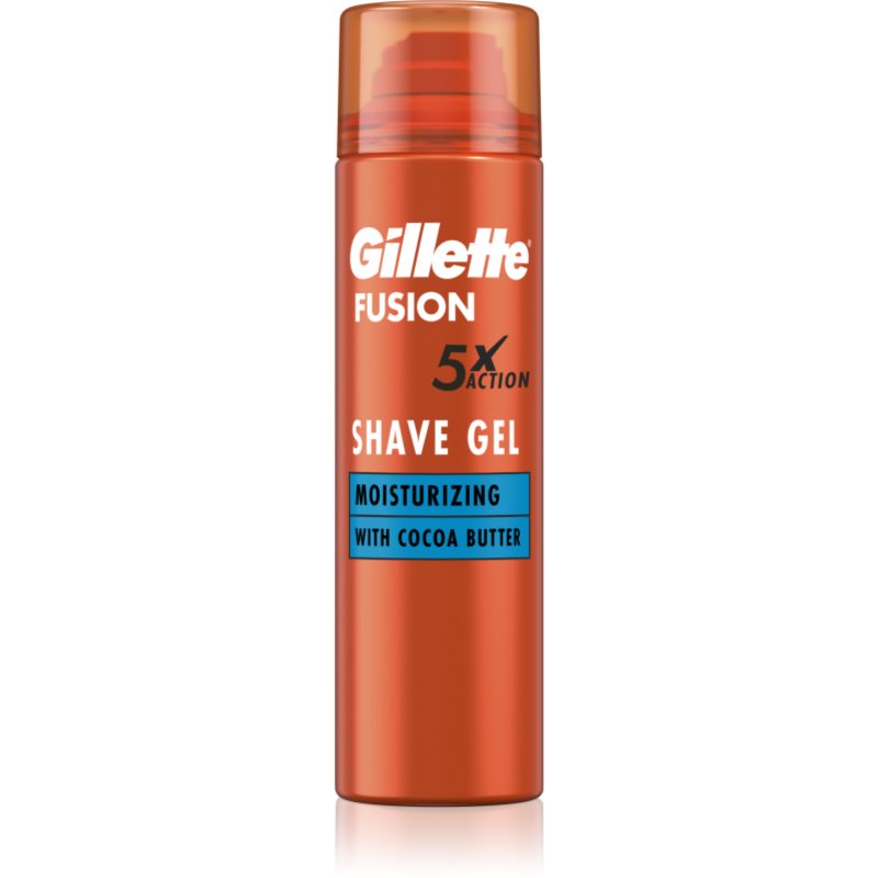 Gillette Fusion5 Cocoa Butter gel na holení pro muže 200 ml - parfo.cz