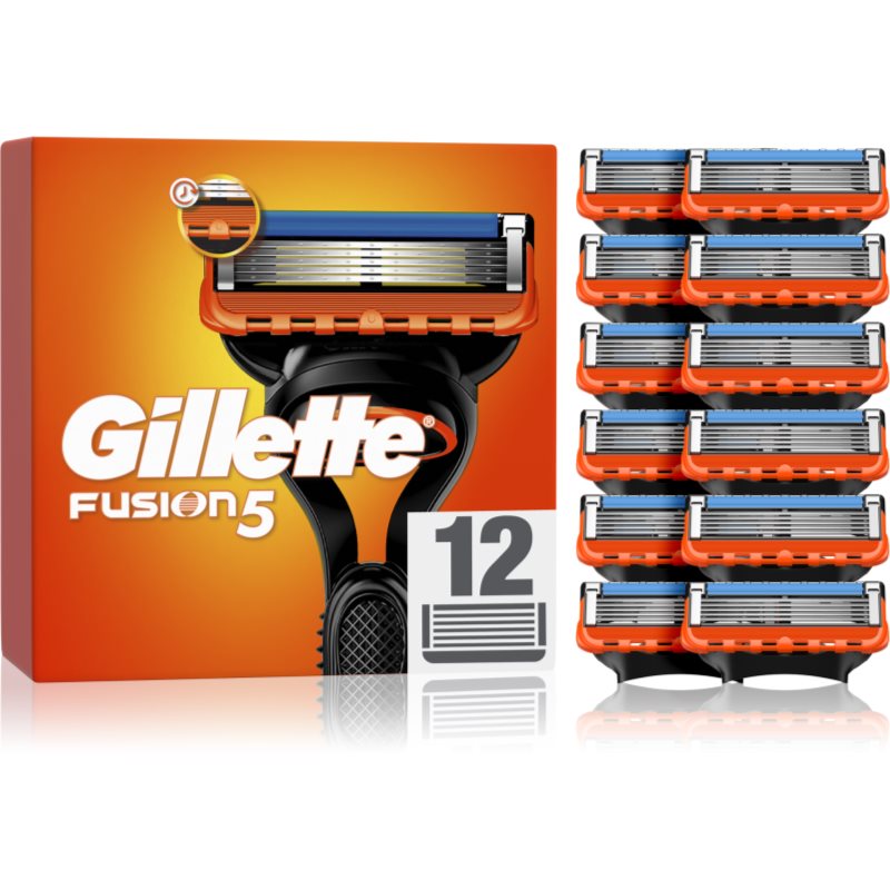 Gillette Fusion5 náhradní břity 12 ks - parfo.cz