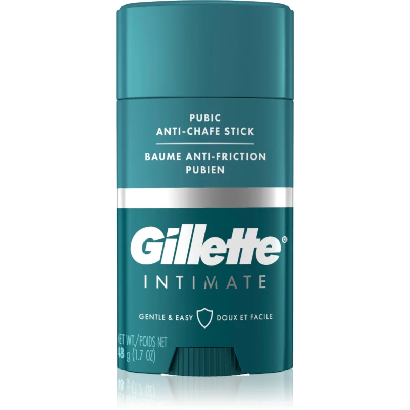 Gillette Intimate Anti-Chafe Stick intimní balzám v tyčince proti svědění a tření v oblasti třísel 48 g - parfo.cz