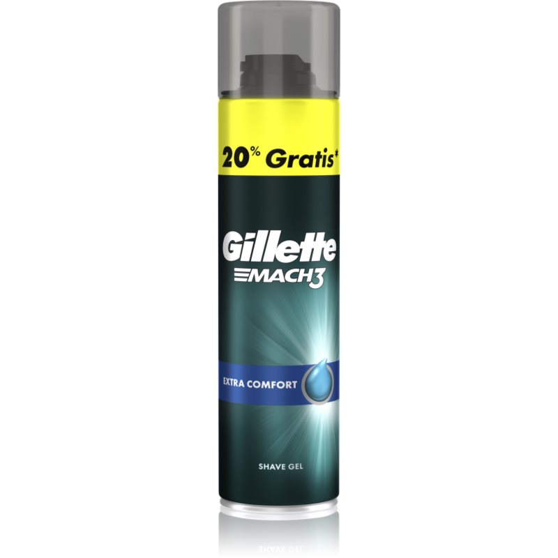 Gillette Mach3 Extra Comfort gel na holení pro muže 240 ml - parfo.cz