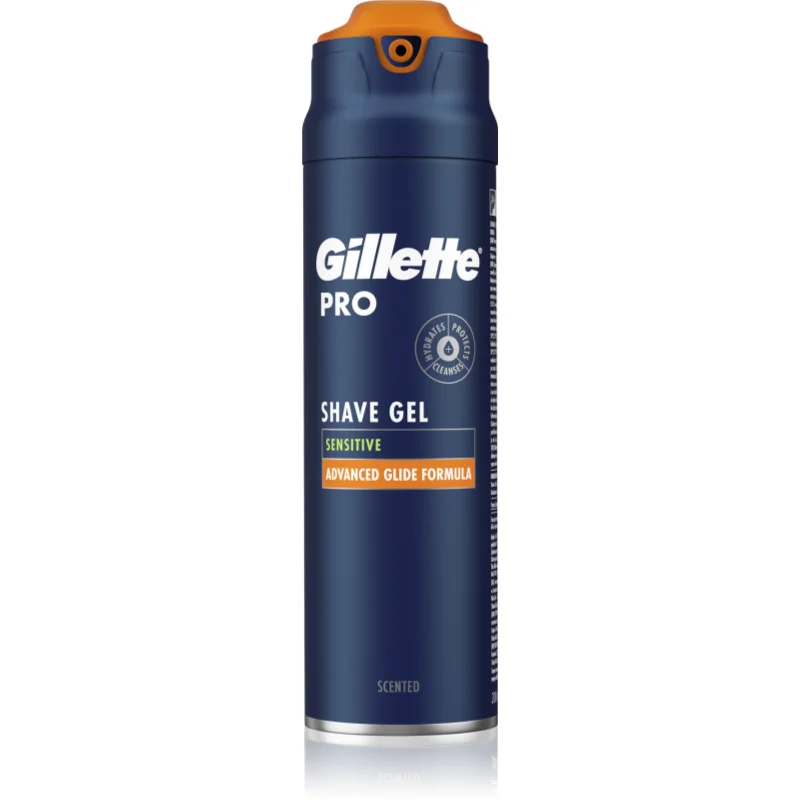 Gillette Pro Sensitive gel na holení pro muže 200 ml - parfo.cz