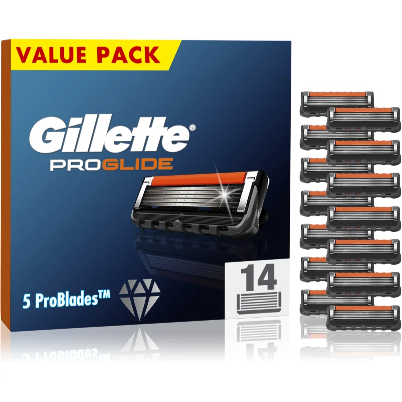 Gillette ProGlide náhradní břity 14 ks - parfo.cz