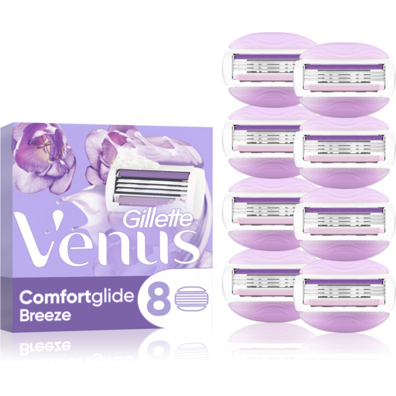 Gillette Venus ComfortGlide Breeze náhradní břity 8 ks - parfo.cz