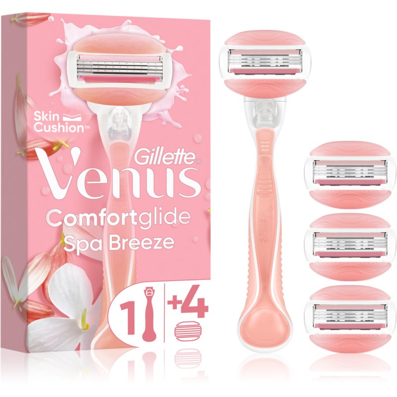 Gillette Venus ComfortGlide Spa Breeze dámské holítko + náhradní břity 4 ks - parfo.cz
