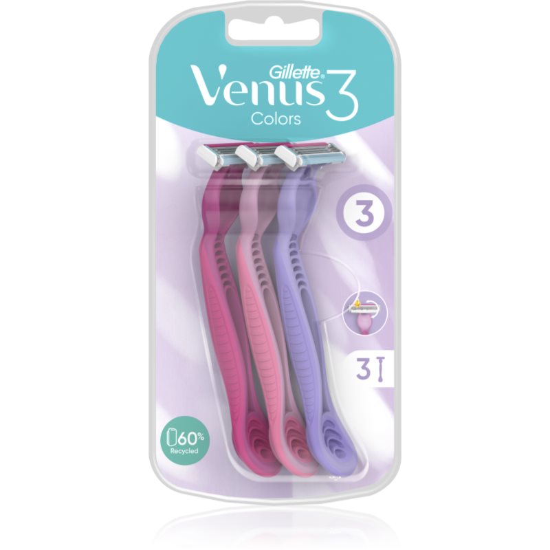 Gillette Venus Simply 3 Plus jednorázové strojky 3 ks - parfo.cz