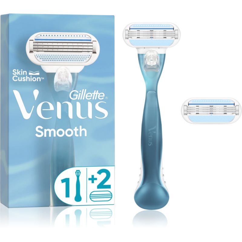 Gillette Venus Smooth holicí strojek + 2 náhradní hlavice 1 ks - parfo.cz