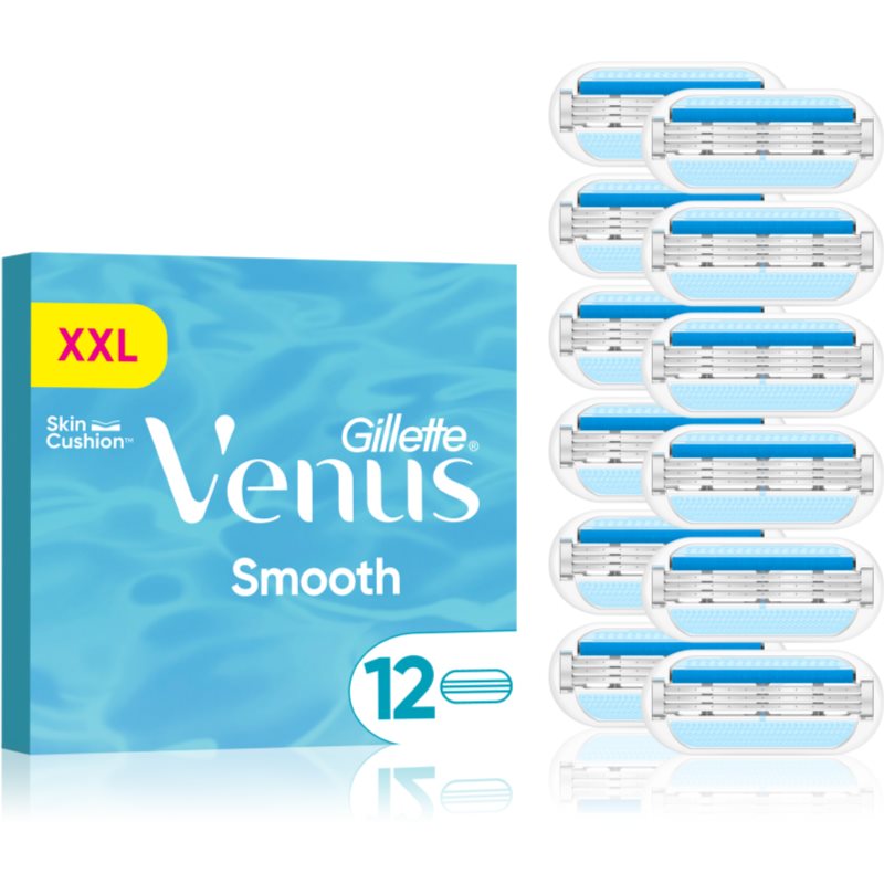 Gillette Venus Smooth náhradní hlavice 12 ks - parfo.cz