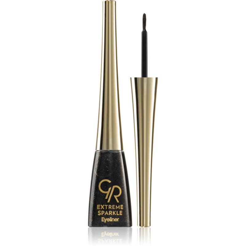 Golden Rose Extreme Sparkle tekuté oční linky odstín 102 5