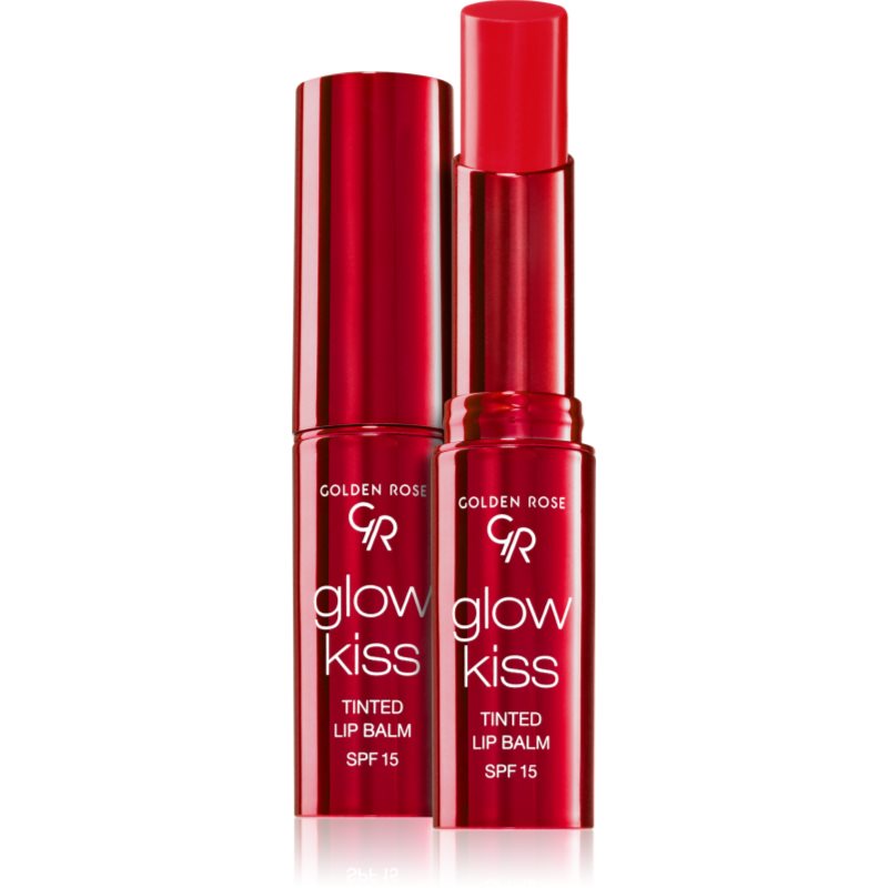 Golden Rose Glow Kiss tónovací balzám na rty SPF 15 odstín 05 Cherry Juice 3 g - parfo.cz