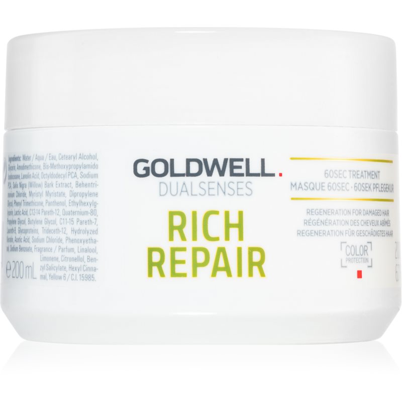 Goldwell Dualsenses Rich Repair maska pro suché a poškozené vlasy 200 ml - parfo.cz
