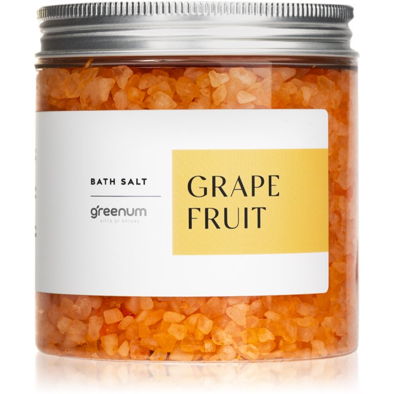 Greenum Grapefruit koupelová sůl 600 g - parfo.cz