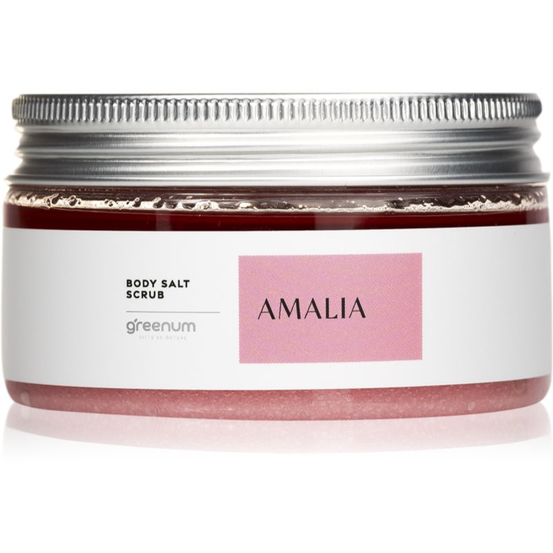 Greenum Salt Scrub solný peeling na tělo s vůní Amalia 320 g - parfo.cz