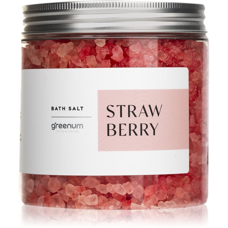 Greenum Strawberry koupelová sůl 600 g - parfo.cz