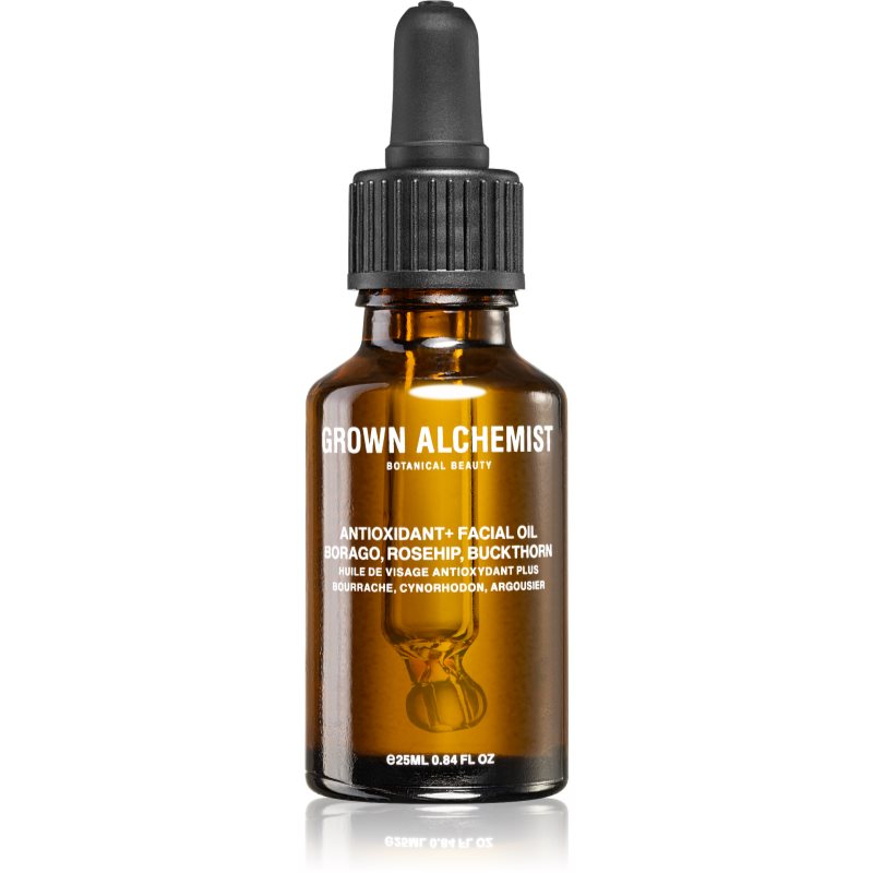 Grown Alchemist Activate intenzivní antioxidační pleťový olej na den a noc šípková růže a rakytník 25 ml - parfo.cz