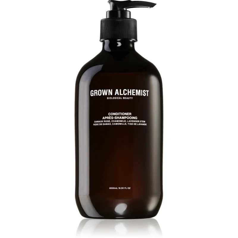 Grown Alchemist Damask Rose posilující kondicionér pro lesk a hebkost vlasů 500 ml - parfo.cz