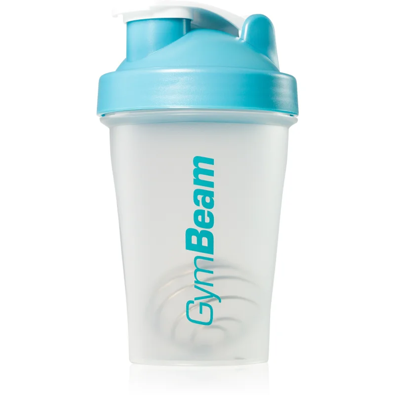 GymBeam Blend Bottle sportovní šejkr barva Transparent & Blue 400 ml - parfo.cz