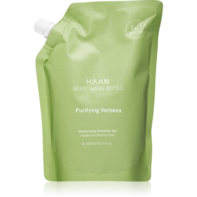 HAAN Body Wash Purifying Verbena čisticí sprchový gel náhradní náplň 450 ml - parfo.cz