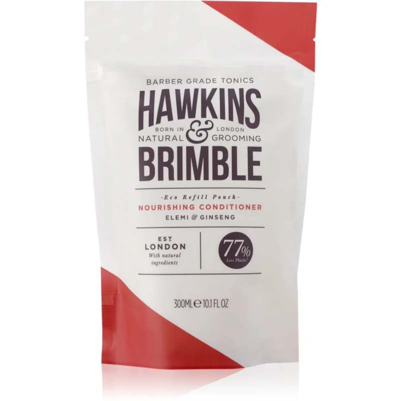 Hawkins & Brimble Nourishing Conditioner Eco Refill Pouch vyživující kondicionér náhradní náplň pro muže 300 ml - parfo.cz