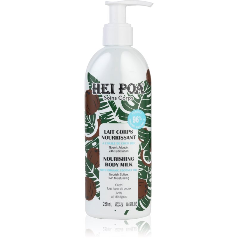 Hei Poa Coconut Oil vyživující tělové mléko 250 ml - parfo.cz