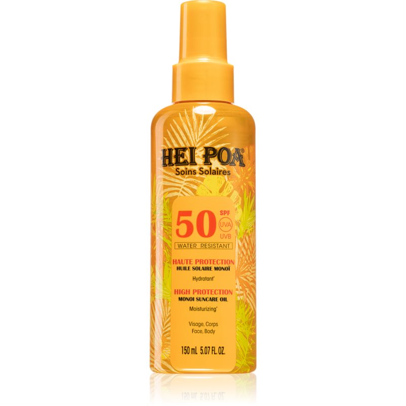Hei Poa Monoi Suncare suchý olej na opalování SPF 50 150 ml - parfo.cz