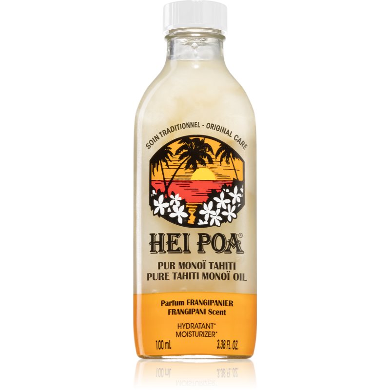 Hei Poa Pure Tahiti Monoï Oil Frangipani multifunkční olej na tělo a vlasy 100 ml - parfo.cz